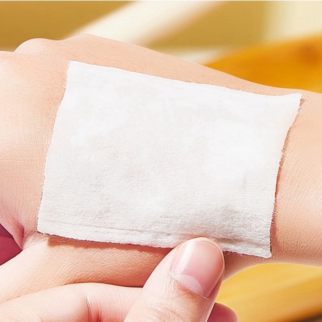 Bông tẩy trang Smart Manelle 222 miếng Bông tẩy trang Cotton Pad 100% tự nhiên BTT