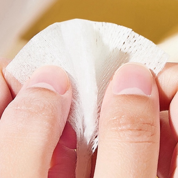 Bông tẩy trang Smart Manelle 222 miếng Bông tẩy trang Cotton Pad 100% tự nhiên BTT