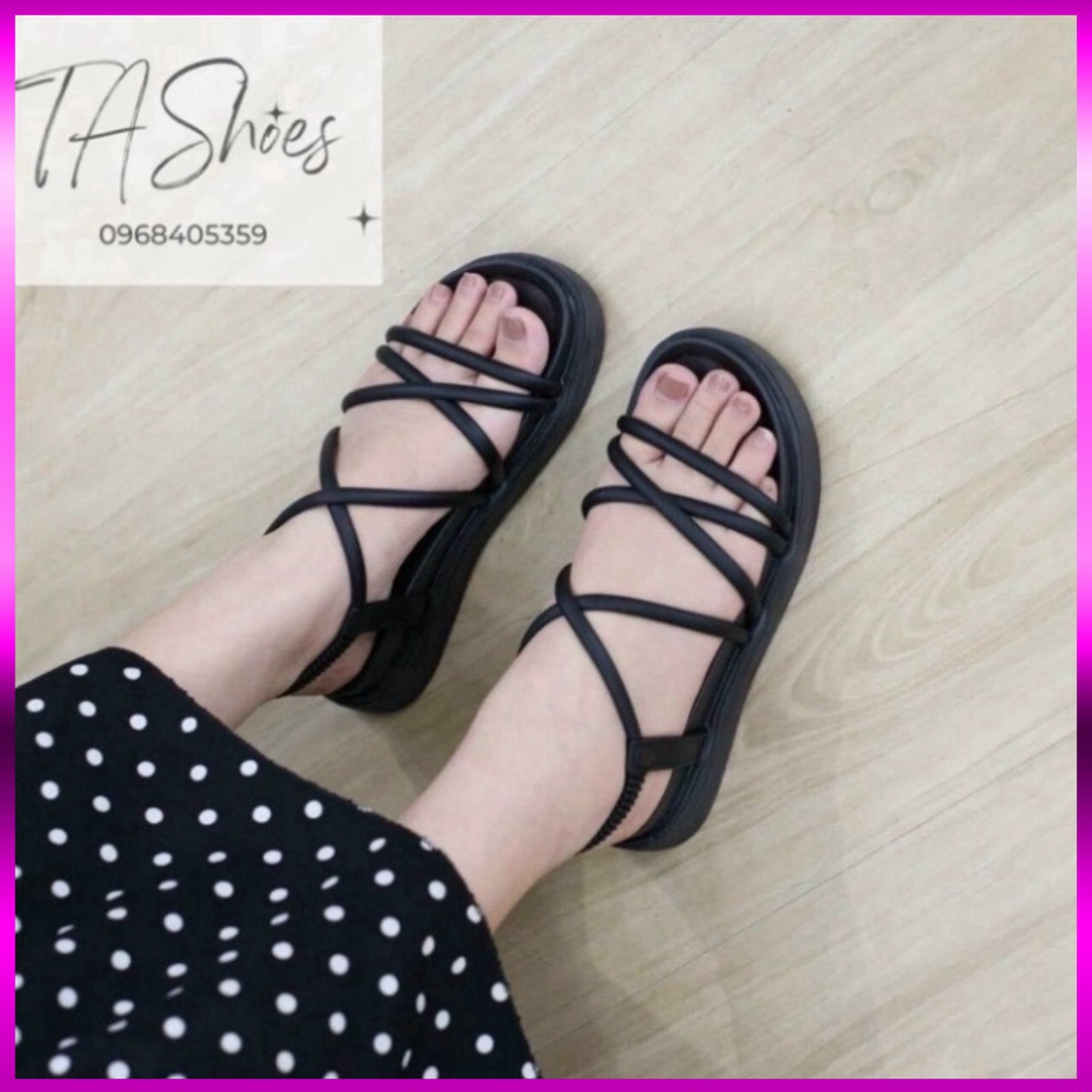Sandal chiến binh nữ nhiều dât chất da mềm êm chân mã 207 hot freeship