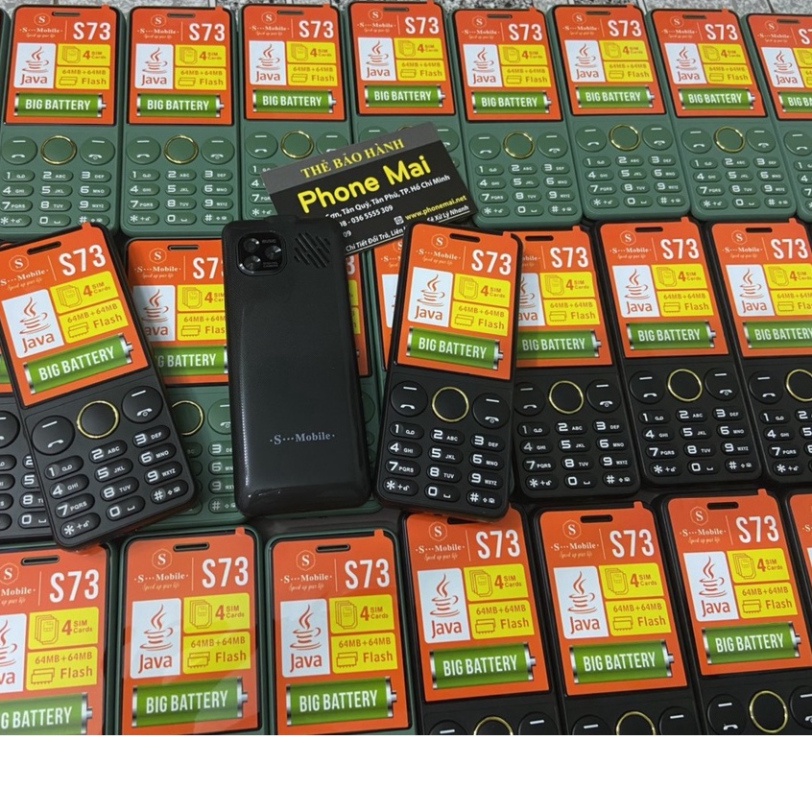 Điện Thoại 4 Sim S73, S70 Pin Khủng Loa To Giá Rẻ - Bảo Hành 12 Tháng
