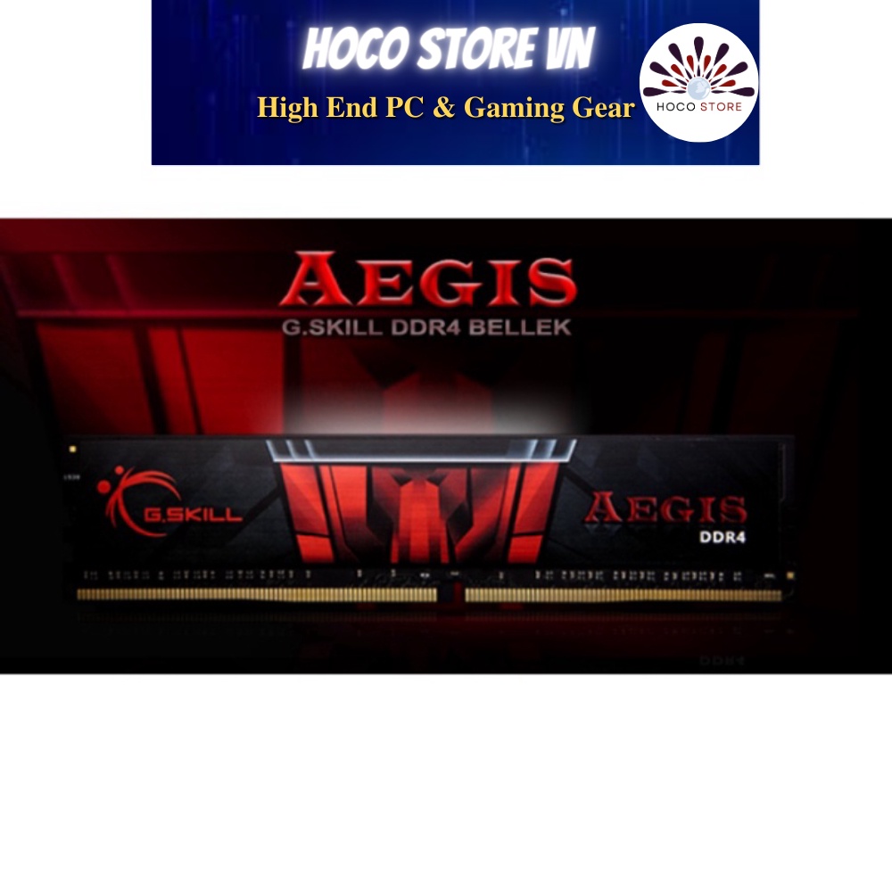 Ram máy tính bàn G.Skill Aegis 8GB  DDR4 2800MHz F4-2800C17S-8GIS  - Hoco Store PC