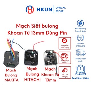 Mạch điều khiển động cơ máy siết bulong, khoan 13mm không chổi than