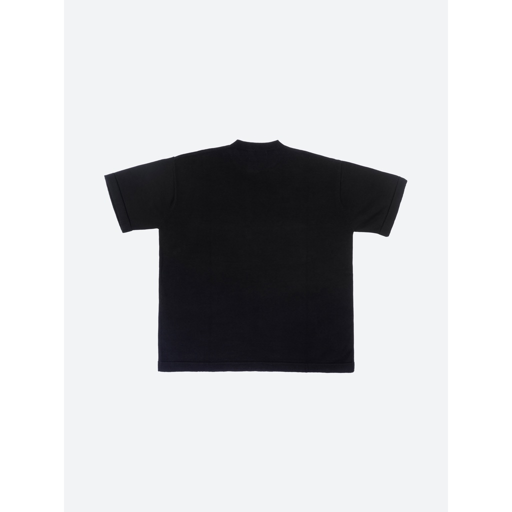 Áo thun len Black Knit T-Shirt