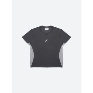 Áo thun Dark Gray Paneled T-Shirt