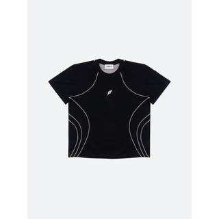 Áo thun Black Paneled T-Shirt