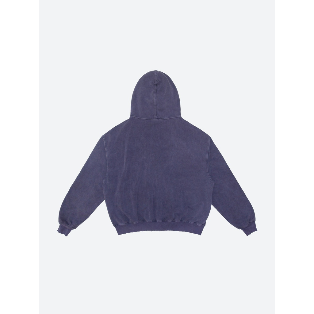 Áo Vintage Washed Zip-up Hoodie