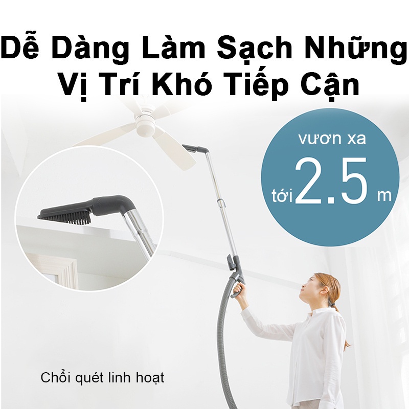 Máy Hút Bụi Dạng Hộp Panasonic MC-CL607RN49 - Công suất 2100W - Công nghệ gió xoáy - Hàng chính hãng