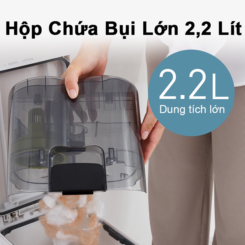 Máy Hút Bụi Dạng Hộp Panasonic MC-CL605KN49 - Công suất 2000W - Công nghệ gió xoáy