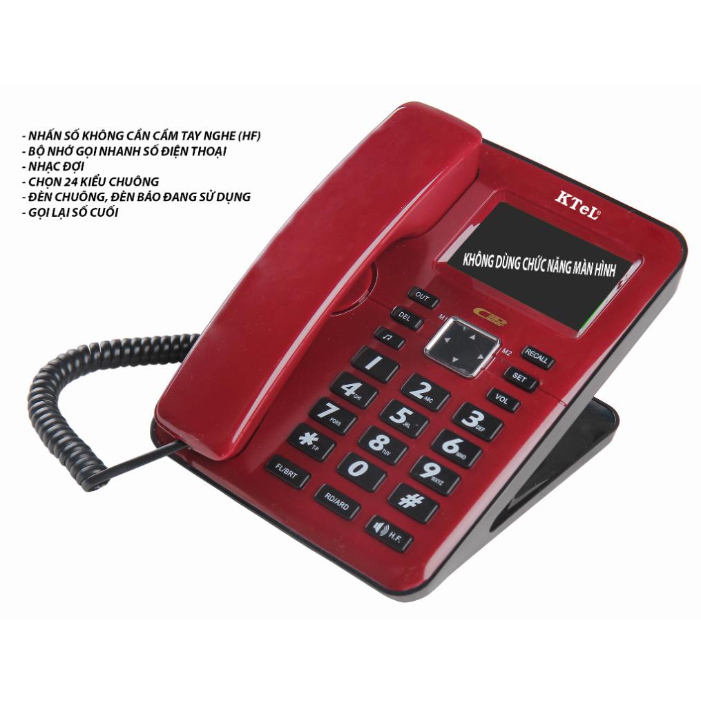 Thanh lý điện thoại KHÔNG MÀN HÌNH dùng cho văn phòng, điện thoại khách sạn, gia đình, loại có dây để bàn.