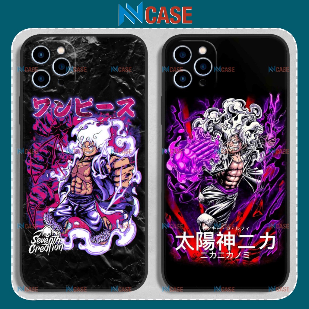 Ốp lưng iphone anime one piece luffy đảo hải tặc cạnh vuông silicon dẻo cho ip 6/6s/7/8/X/XS/11/12/13/14 Pro Plus Max