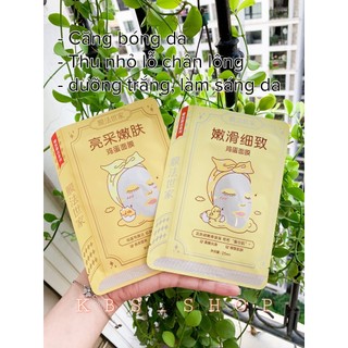 Mặt nạ trứng MASK FAMILY dưỡng trắng da, cấp ẩm, giúp se khít lỗ chân lông