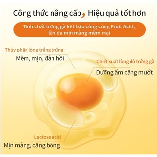 Mặt nạ trứng MASK FAMILY dưỡng trắng da, cấp ẩm, giúp se khít lỗ chân lông
