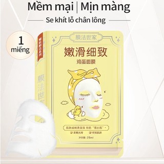 Mặt nạ trứng MASK FAMILY dưỡng trắng da, cấp ẩm, giúp se khít lỗ chân lông