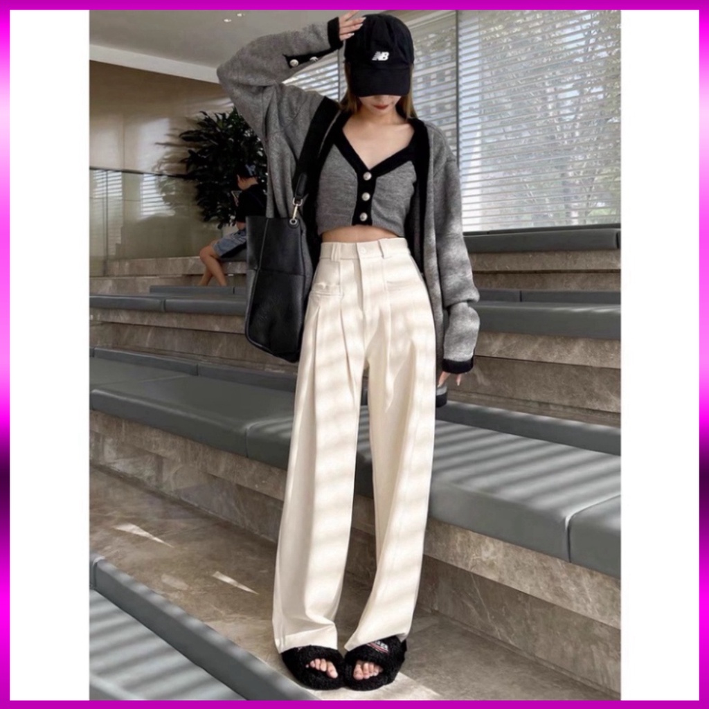 QUẦN SUÔNG TÚI VUÔNG CULOTTES CHẤT LỪ m20 hot freeship