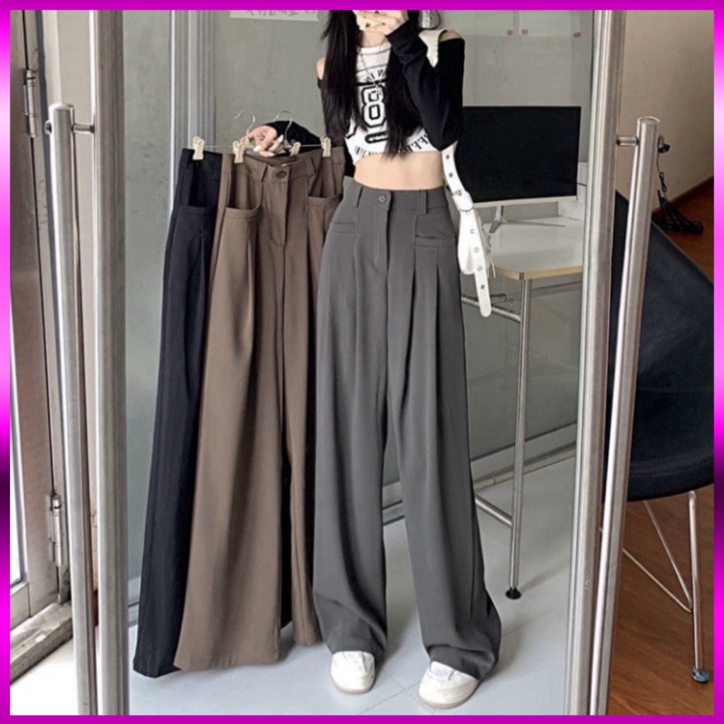 QUẦN SUÔNG TÚI VUÔNG CULOTTES CHẤT LỪ m20 hot freeship