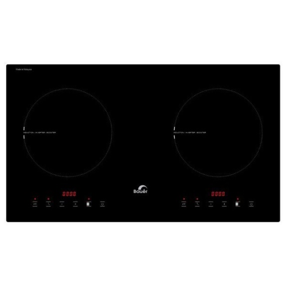 Bếp từ đôi Bauer BE 32SS - Bếp từ đôi âm - Bảo hành chính hãng trong 3 năm tặng Máy hút mùi Bauer BC 70BS