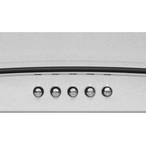 Máy hút mùi Bauer BC 70BS Hút mùi kính cong nhà bếp, máy hút khói nhà bếp Bảo hành chính hãng 1 đổi 1 trong 2 năm