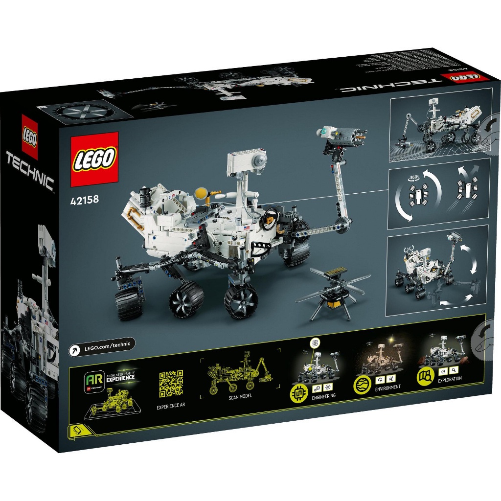 LEGO Technic 42158 Đồ chơi lắp ráp Xe NASA Khám Phá Sao Hỏa