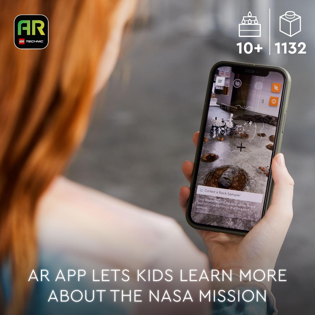 LEGO Technic 42158 Đồ chơi lắp ráp Xe NASA Khám Phá Sao Hỏa