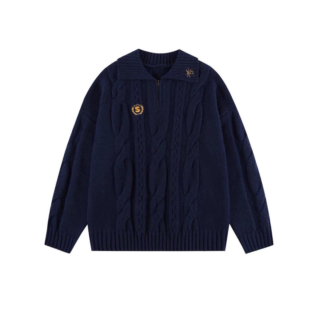 Áo Len Sáp Mềm Cao Cấp Phong Cách ins Thời Trang Xuân Thu Cho Nữ