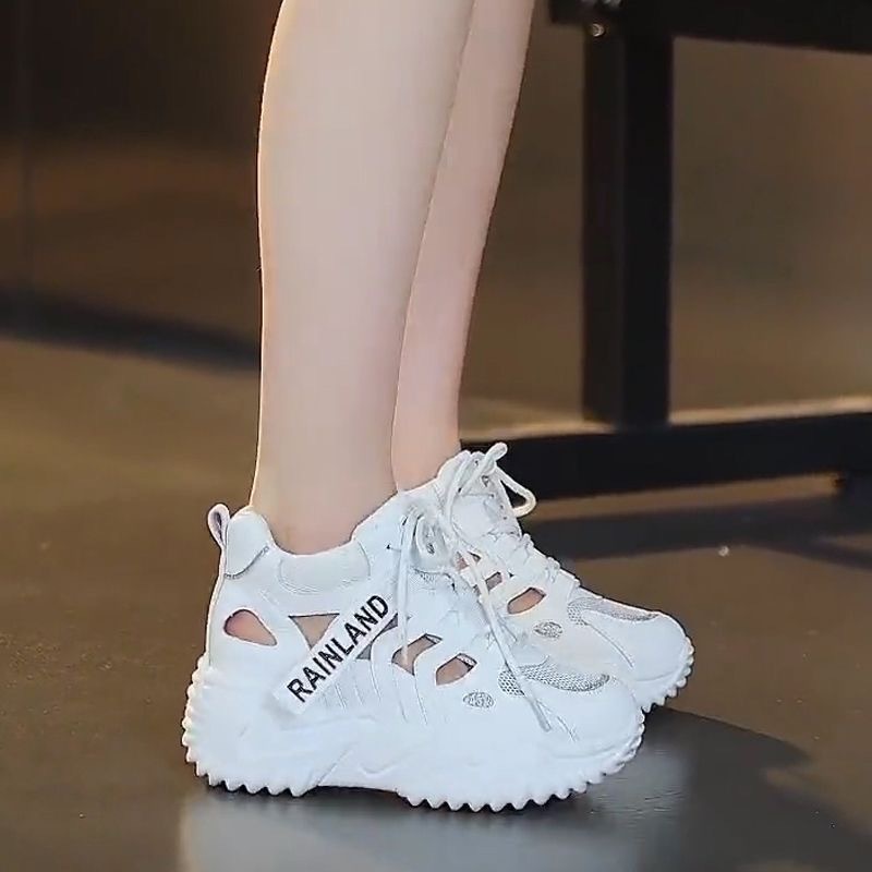 Plover Giày Thể Thao Đế Dày Phối Lưới Thoáng Khí Thời Trang Mùa Hè Cho Nữ