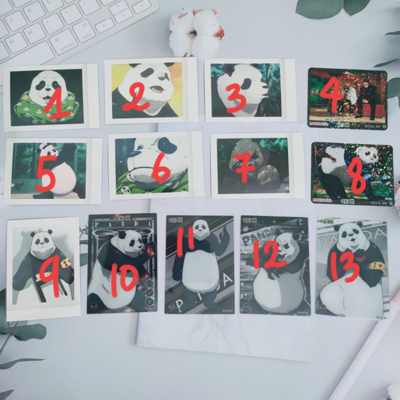 Card Pola Jujutsu Kaisen JJK Chú Thuật Hồi Chiến