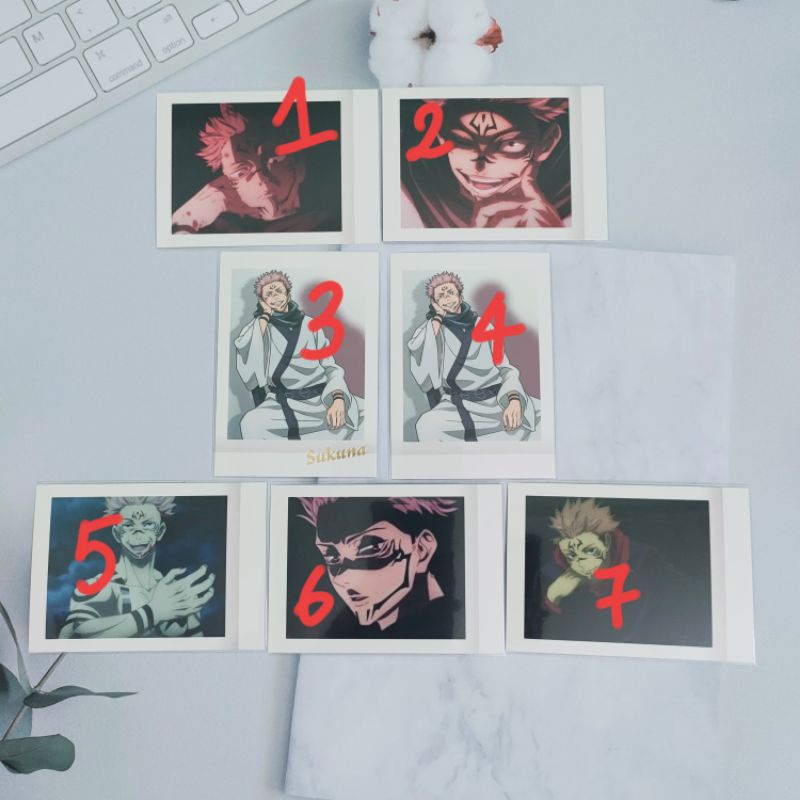 Card Pola Jujutsu Kaisen JJK Chú Thuật Hồi Chiến