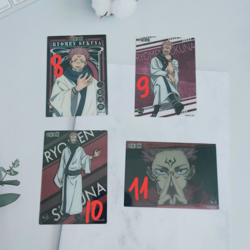 Card Pola Jujutsu Kaisen JJK Chú Thuật Hồi Chiến