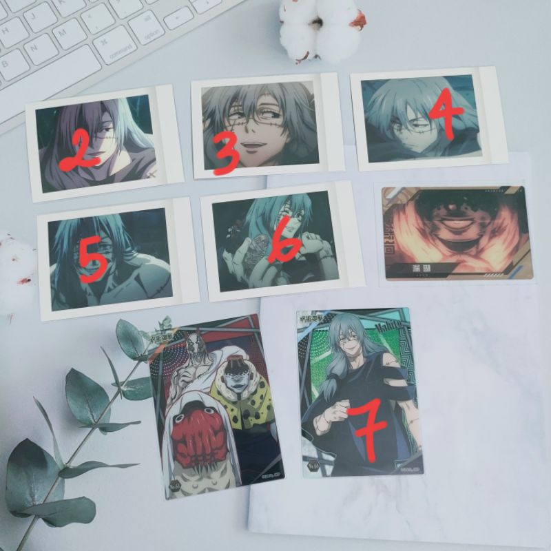 Card Pola Jujutsu Kaisen JJK Chú Thuật Hồi Chiến