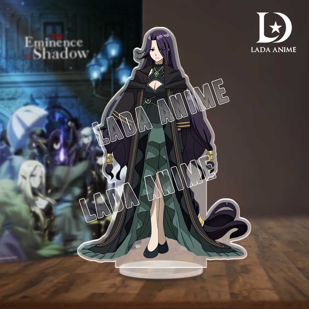 Standee acrylics nhân vật The Eminence In Shadow anime đáng yêu chibi hoạt hình phụ kiện quà tặng độc đáo, trang trí