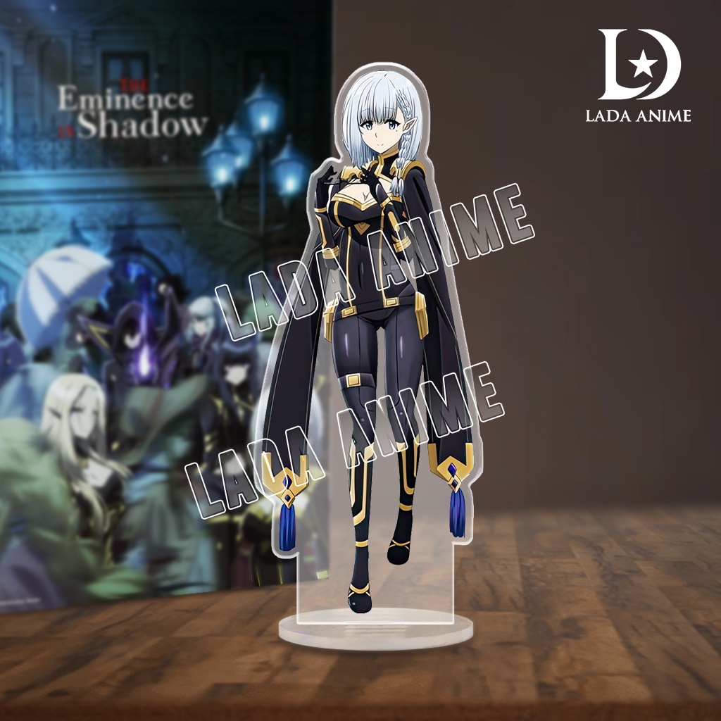 Standee acrylics nhân vật The Eminence In Shadow anime đáng yêu chibi hoạt hình phụ kiện quà tặng độc đáo, trang trí