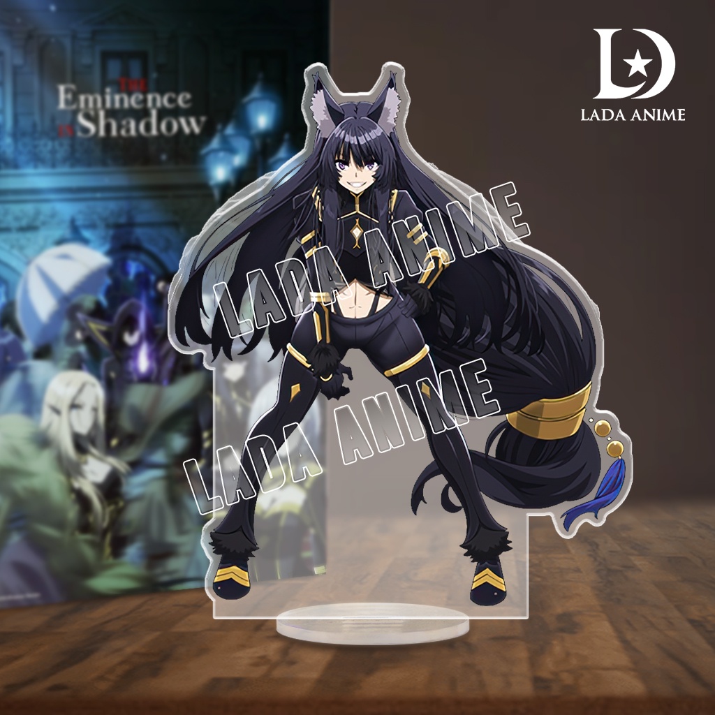 Standee acrylics nhân vật The Eminence In Shadow anime đáng yêu chibi hoạt hình phụ kiện quà tặng độc đáo, trang trí