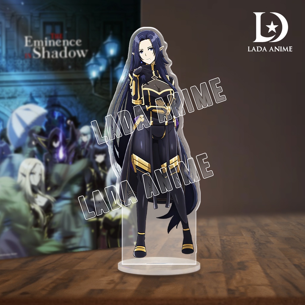 Standee acrylics nhân vật The Eminence In Shadow anime đáng yêu chibi hoạt hình phụ kiện quà tặng độc đáo, trang trí