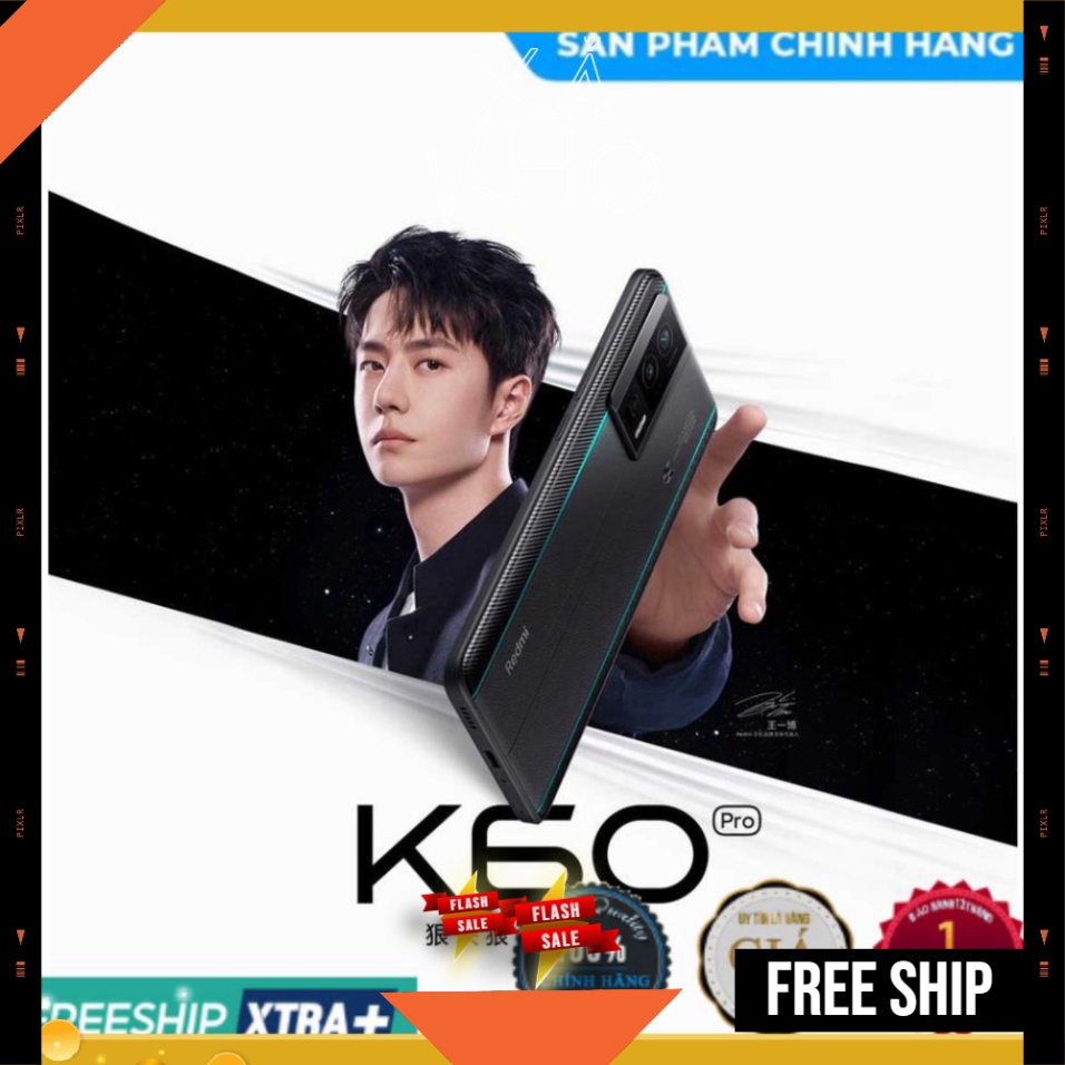 Điện thoại Redmi K60 Pro rom tiếng Việt HÀNG NHẬP KHẨU fullbox nguyên seal BH 12 THÁNG mới
