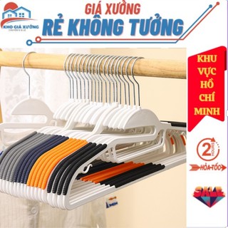  Móc treo quần áo chống trượt sang trọng,móc treo quần áo khô và ướt chất nhựa bền bỉ chịu được nặng