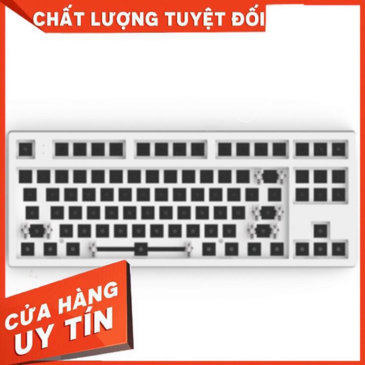 Bộ KIT Bàn phím cơ custom FL Esport MK870 mạch xuôi 3 Mode Hotswap RGB - Hàng chính hãng - Bảo hành 12 tháng