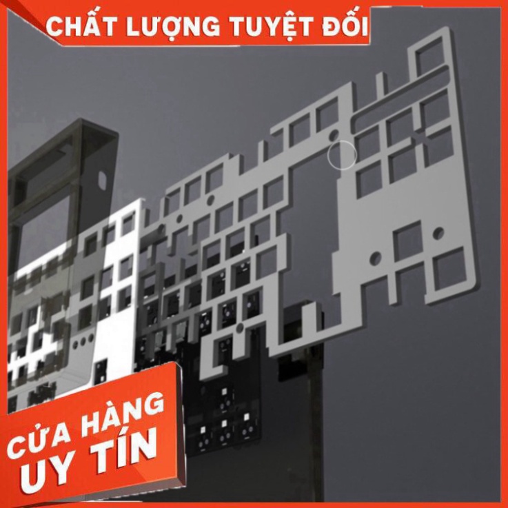 Bộ KIT Bàn phím cơ custom FL Esport MK870 mạch xuôi 3 Mode Hotswap RGB - Hàng chính hãng - Bảo hành 12 tháng