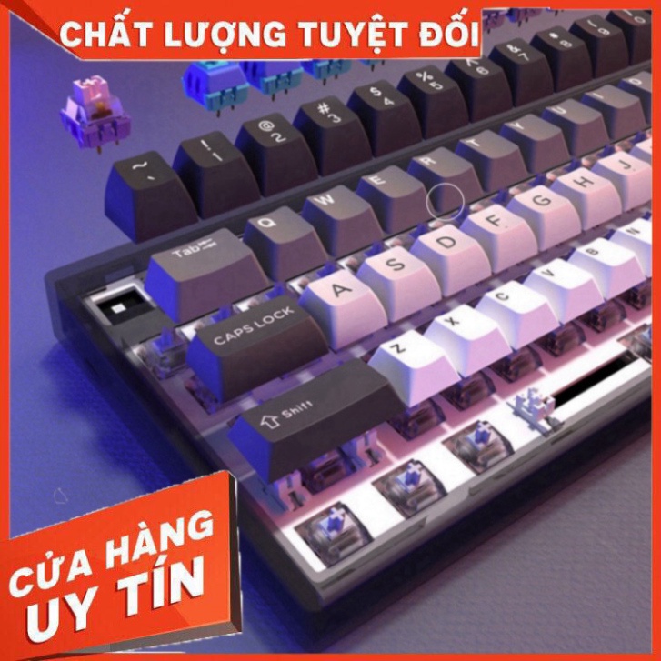 Bộ KIT Bàn phím cơ custom FL Esport MK870 mạch xuôi 3 Mode Hotswap RGB - Hàng chính hãng - Bảo hành 12 tháng