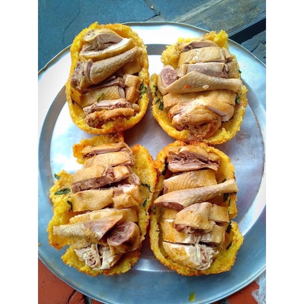 GÀ bó xôi, gà không lối thoát, giao hoả tốc Hn