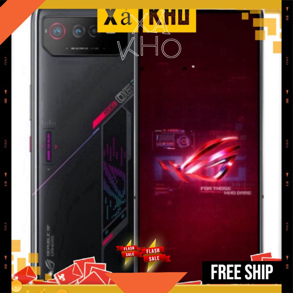 Điện thoại Asus ROG Gaming Phone 6 siêu phẩm chiến game, chính hãng 100%, bảo hàng 12 tháng chính hãng mới