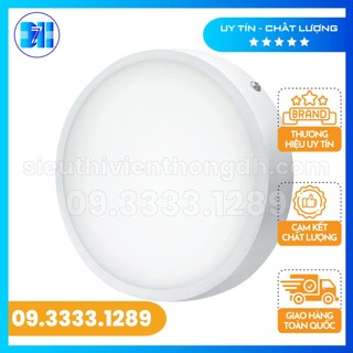 Đèn led viền nhôm ốp trần roman 18w