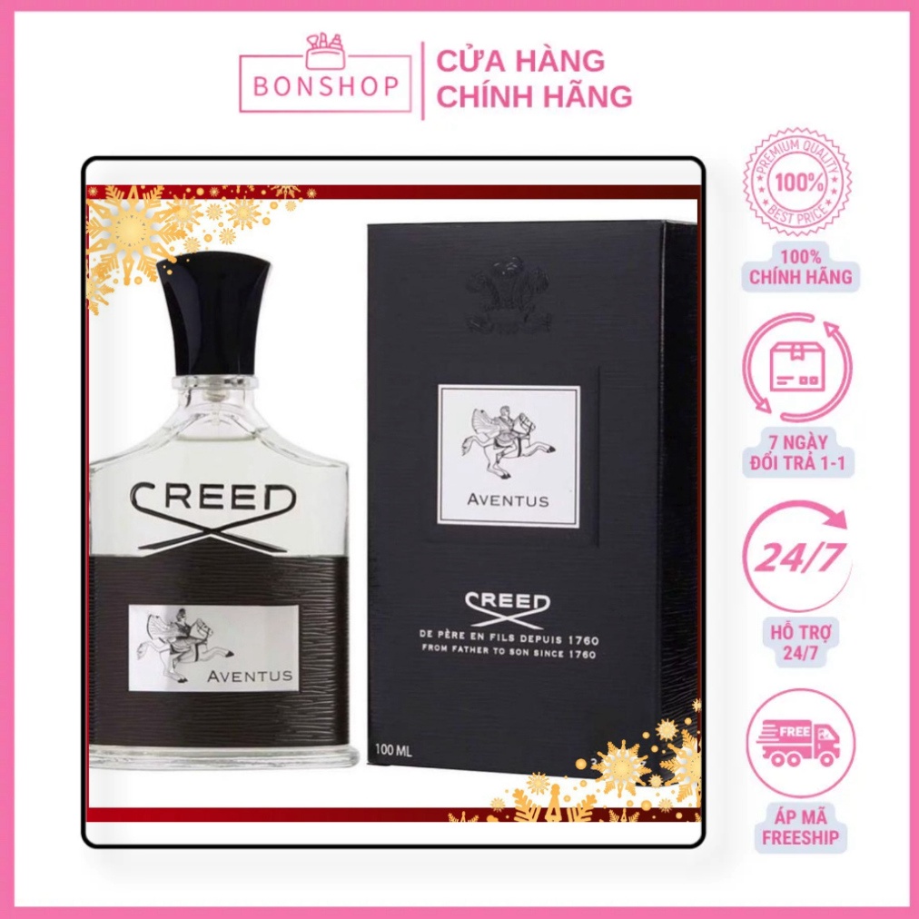 Nước Hoa Nam Creed Aventus Đen EDP 100ml lịch lãm đàn ông ,Nước Hoa Creed Aventus nam tính - bonshop.store KIV 𝗣𝗲𝗿𝗳� | BigBuy360 - bigbuy360.vn
