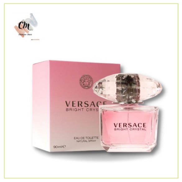 Nước hoa nữ Versace Bright Crystal EDT 90ml- Mùi hương ngọt ngào, quyến rũ và tinh tế- Chisman KIV 𝗣𝗲𝗿𝗳𝘂𝗺𝗲 | BigBuy360 - bigbuy360.vn