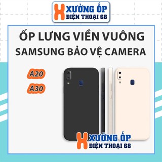 Ốp TPU dẻo Samsung A20 / A30 cạnh vuông, bảo vệ camera, rẻ đẹp