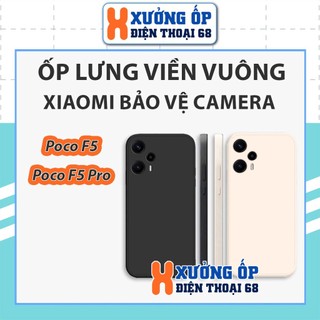 Ốp TPU dẻo Xiaomi Poco F5 / F5 Pro cạnh vuông, bảo vệ camera, rẻ đẹp