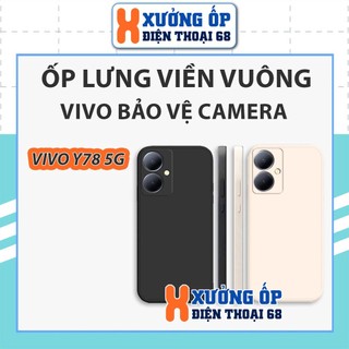 Ốp TPU dẻo Vivo Y78 5G cạnh vuông, bảo vệ camera, rẻ đẹp