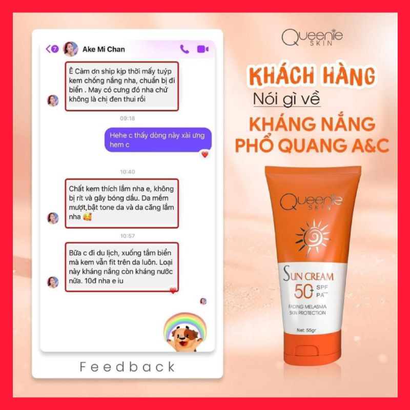 Chống nắng Queenj chính hãng