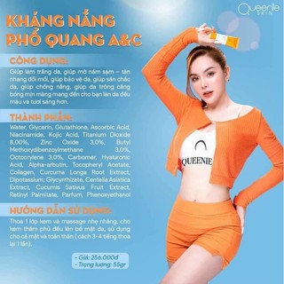 kem Chống Nắng Queeni