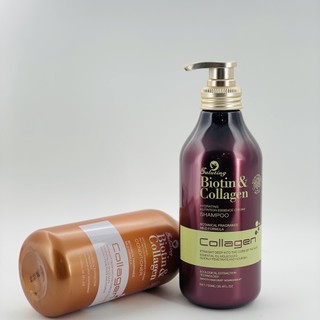 Gội xả biotin & collagen saluting dầu cặp