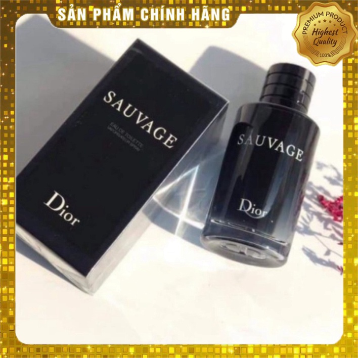 Nước hoa nam cao cấp chính hãng Di.or SAU.VAGE EDT, dầu thơm lâu nam tính mạnh mẽ cuốn hút mẫu thử 100ml N23 XT